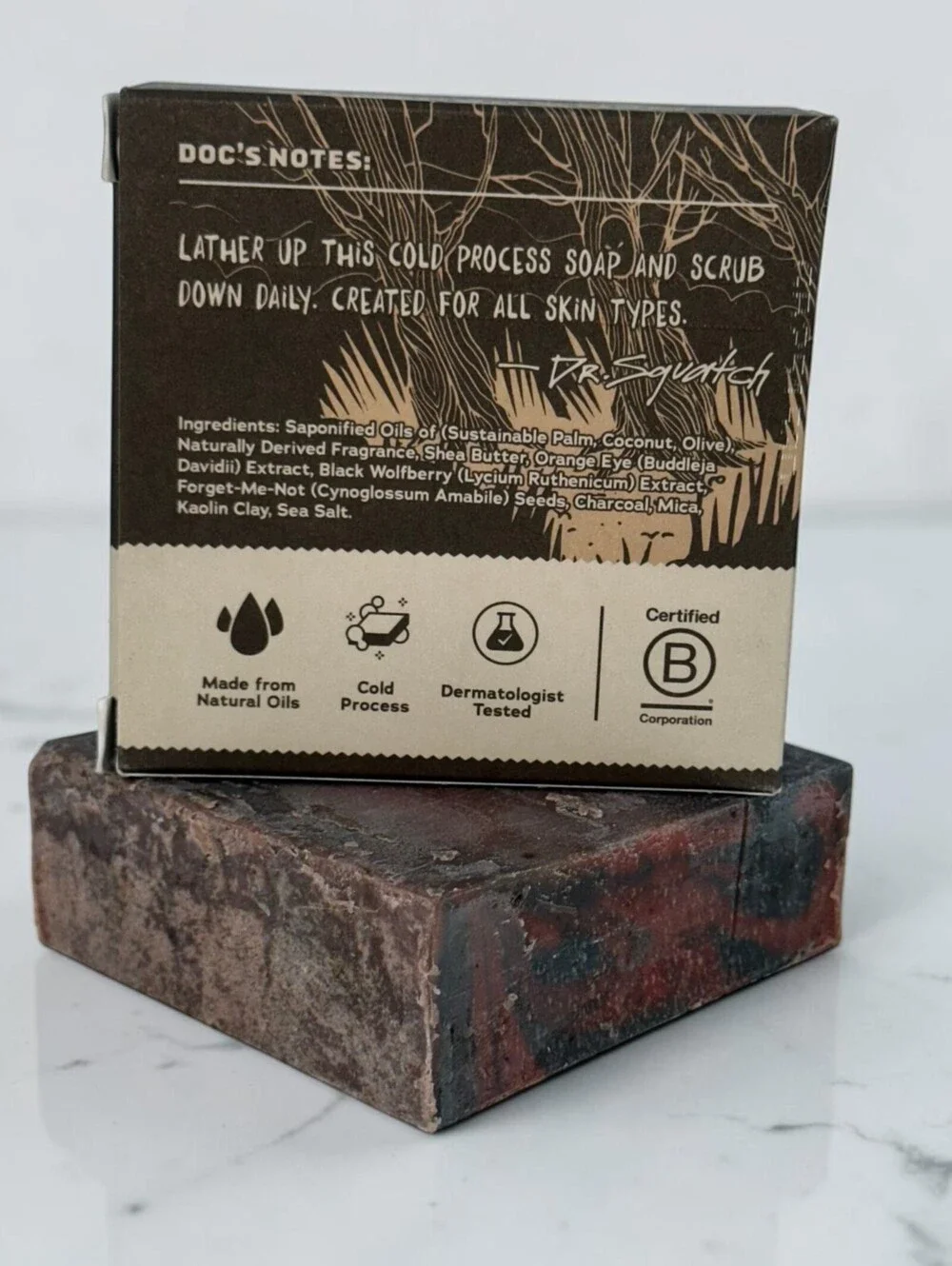 4 Pack Dr. Squatch 5 oz Men's Natural Soap U Pick the Scent